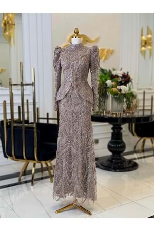 NERA DRESS KAHVE