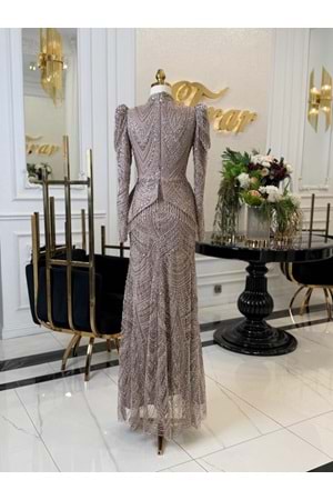 NERA DRESS KAHVE
