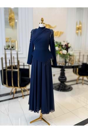 ALARA DRESS LACİVERT