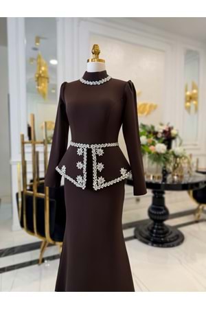 VALERİ DRESS KAHVE