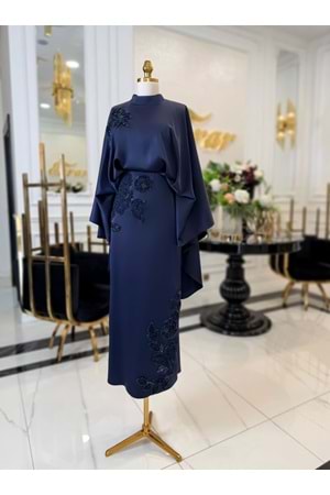 VERONİCA DRESS LACİVERT