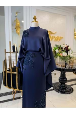 VERONİCA DRESS LACİVERT
