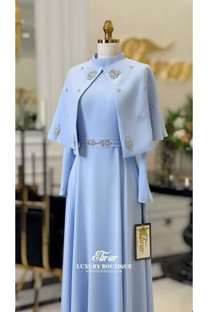 TERA DRESS BUZ MAVİ