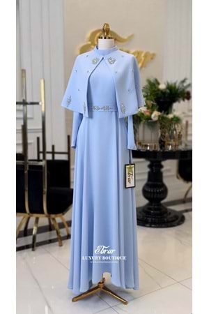 TERA DRESS BUZ MAVİ
