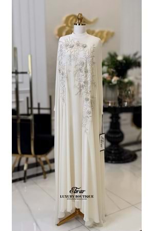 RYLEE EXCLUSİVE ABAYA TAKIM EKRU