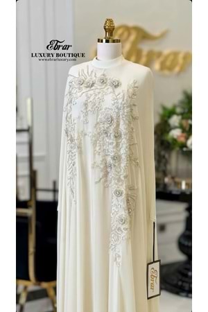 RYLEE EXCLUSİVE ABAYA TAKIM EKRU
