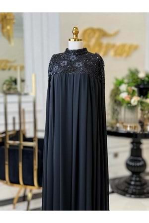 SAGE ABAYA TAKIM SİYAH