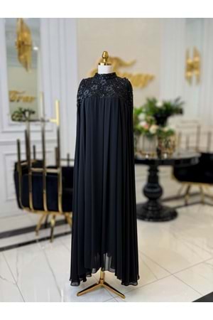 SAGE ABAYA TAKIM SİYAH