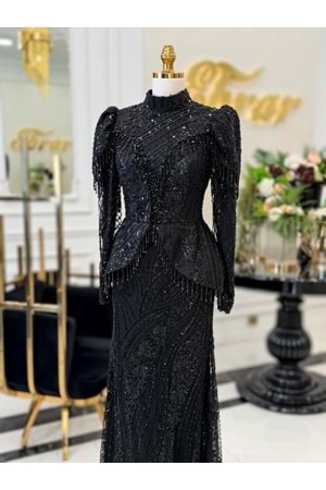 NERA DRESS SİYAH