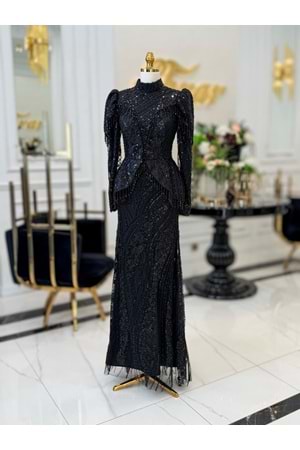 NERA DRESS SİYAH