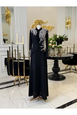 BEVERLEY RARE ABAYA TAKIM KRİSTAL