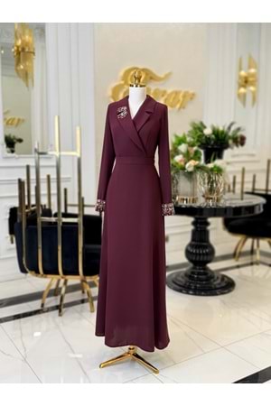 PALQA VIP DRESS BORDO