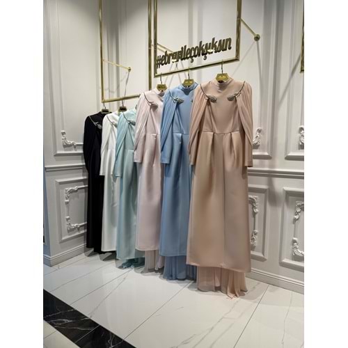 SHOSAN DRESS BEYAZ