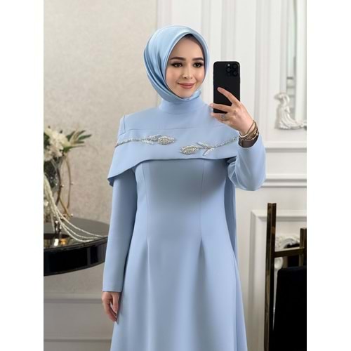 VERA DRESS BUZ MAVİ