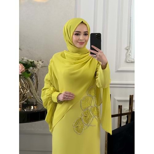 PEONY DRESS MİMOZA