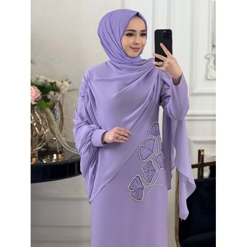 PEONY DRESS LİLA