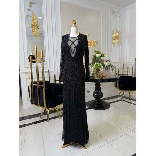 THESSYNE VIP DRESS SİYAH