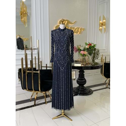 ZEHRE VIP DRESS LACİVERT