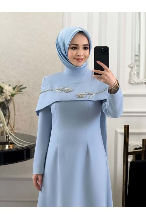 VERA DRESS BUZ MAVİ