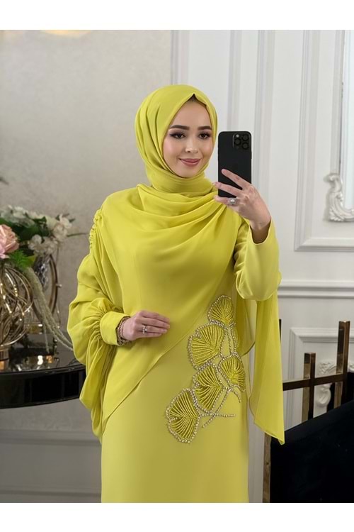 PEONY DRESS MİMOZA