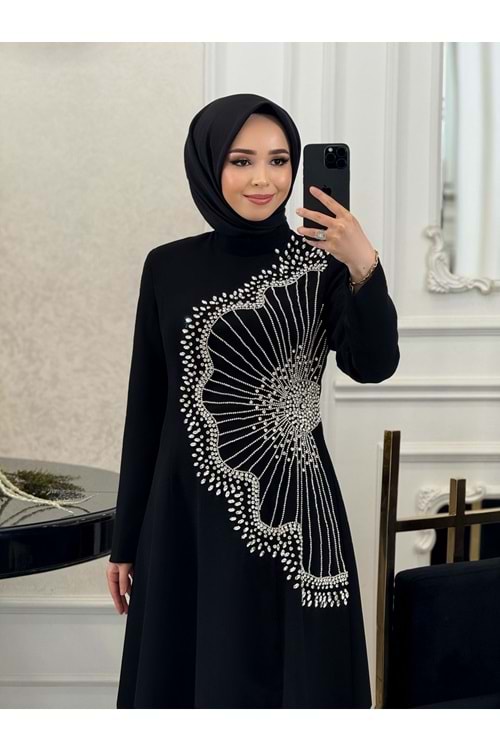 FLORE VIP DRESS SİYAH