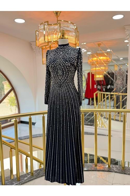 CRİSTAL DRESS LACİVERT