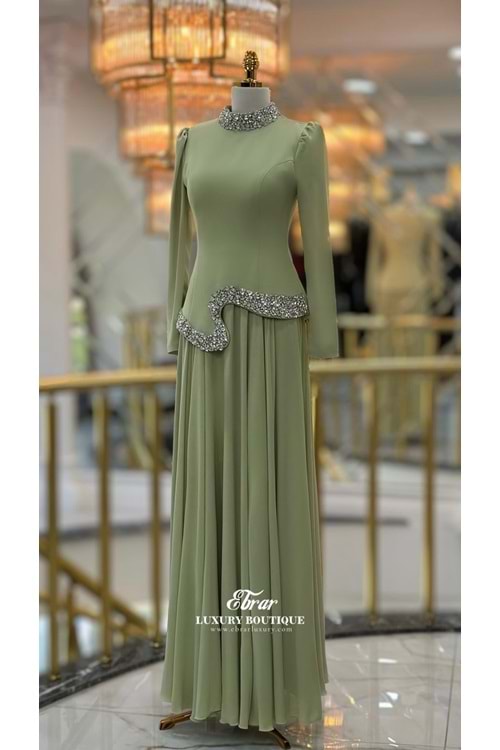 CLİO DRESS LİMON YEŞİLİ