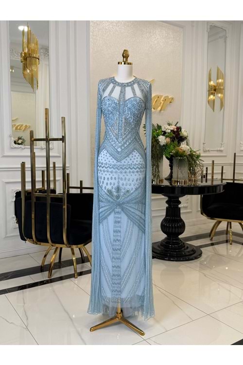 NYKARA VIP DRESS BUZ MAVİ