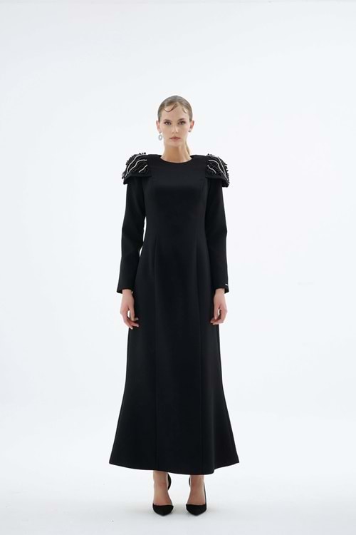 BAGLIORE ELBİSE SİYAH