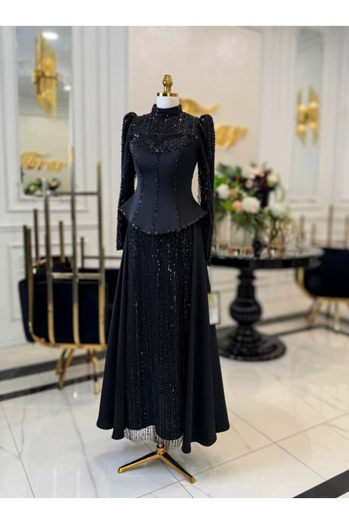 LORİN VIP DRESS SİYAH