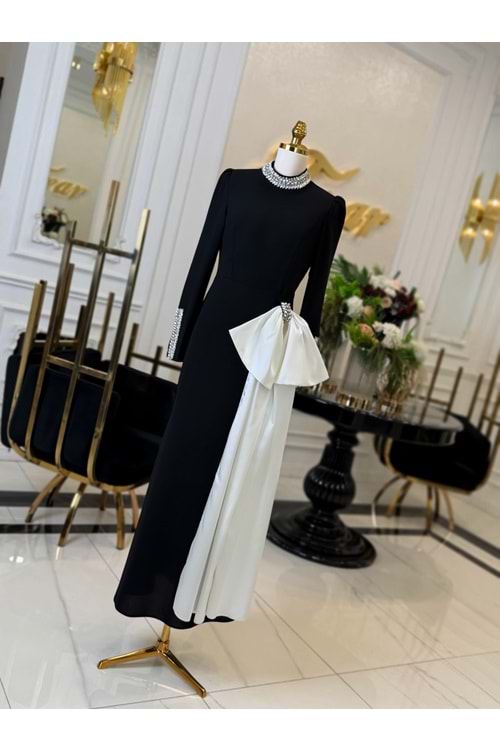 ILQA DRESS SİYAH