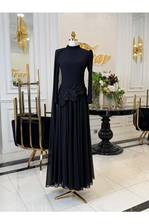 ILGIN DRESS SİYAH