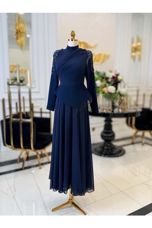 ALARA DRESS LACİVERT