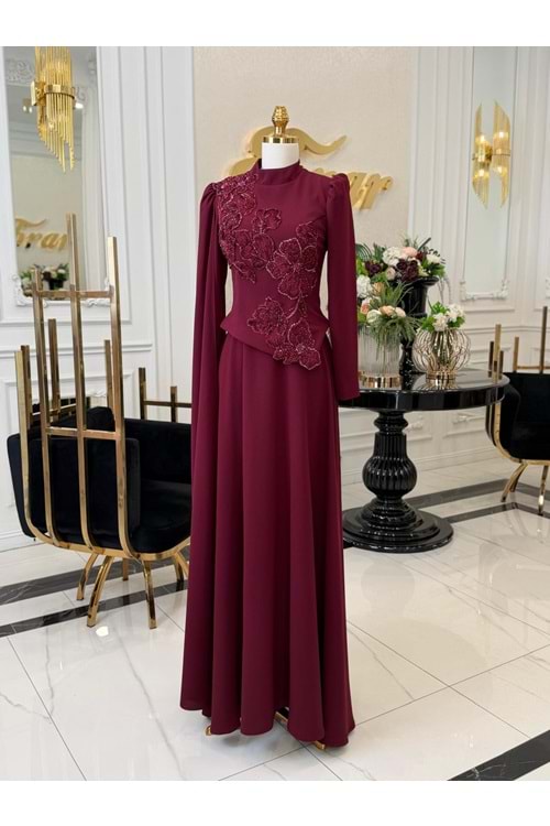 EMY DRESS BORDO