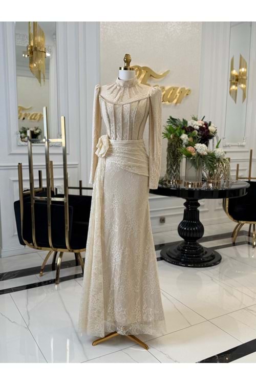 AMELİS DRESS BEJ