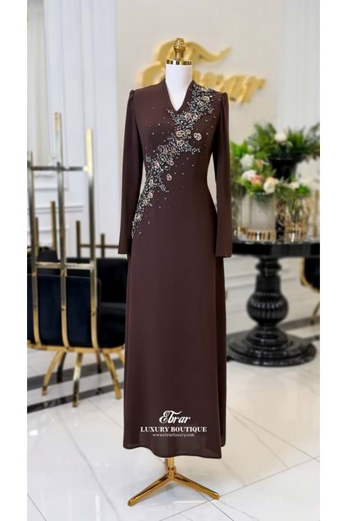 TRİSTA DRESS KAHVE