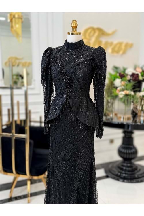 NERA DRESS SİYAH