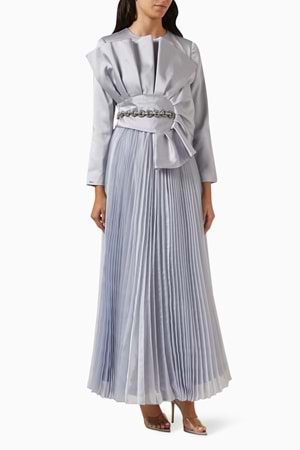 VIOLANDA DRESS GÜMÜŞ