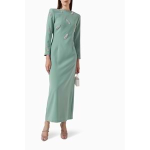 VANESSA DRESS MİNT YEŞİLİ