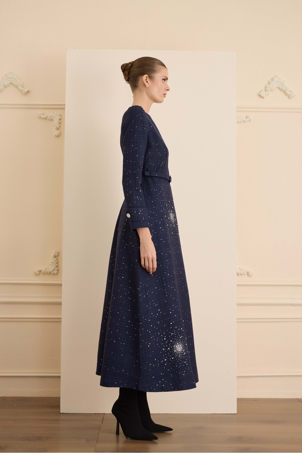 AURORA DRESS LACİVERT