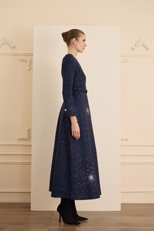 AURORA DRESS LACİVERT