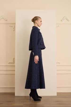 AURORA SET ETEKLİ TAKIM LACİVERT