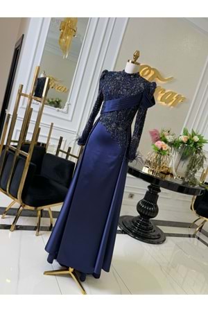 SERENITY DRESS LACİVERT