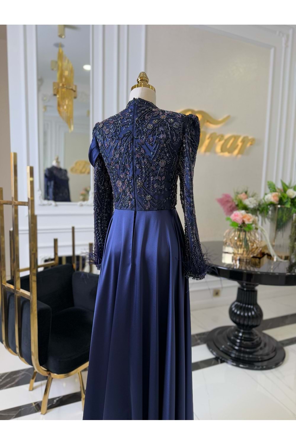 SERENITY DRESS LACİVERT