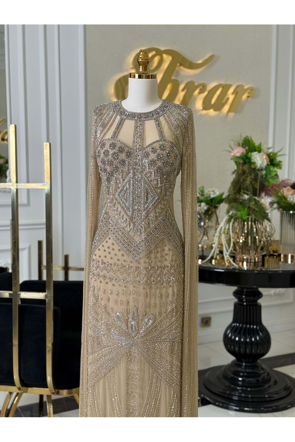 NYKARA VIP DRESS GOLD