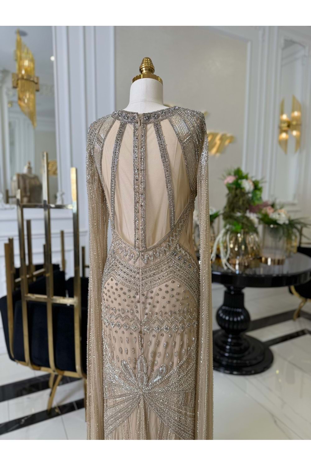 NYKARA VIP DRESS GOLD