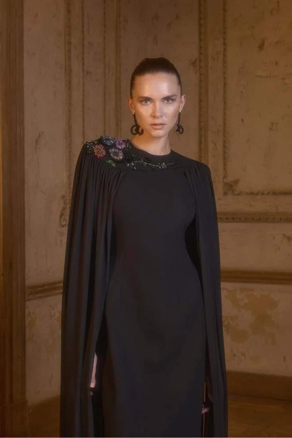 RENETA ELBİSE SİYAH