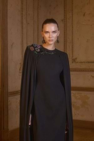 RENETA ELBİSE SİYAH